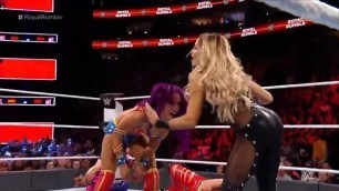 Trish Stratus Booty at Royal Rumble 2018