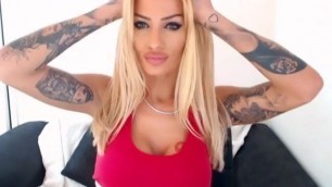 Sexy Inked Blonde