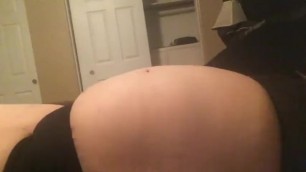 BBW Playing with Belly after Weight Gain