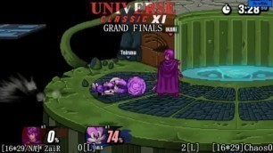 SSF2 - Universe Classic 11 Grand Finals: Chaos0 VS MKZaiR (Set 2)
