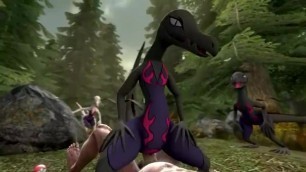 Salazzle Likes to Bounce