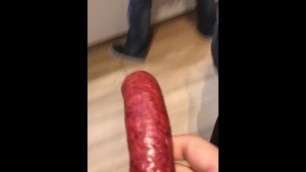 Man Gets Sausage up the Ass (public)
