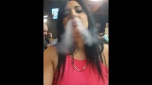 Stunning Smoking Nose Exhales