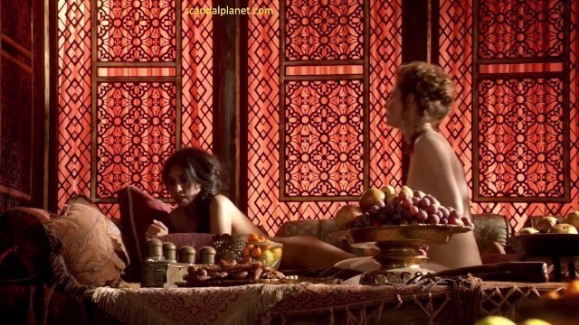 Esme Bianco and Sahara Knite Hot Lesbian Sex in Game of Thrones Series