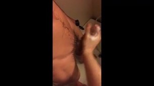 Me surprise milk Powerman666 in the shower - post cum tease