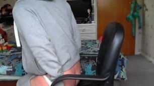 boy cums into his cute underwear