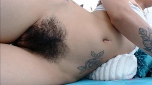 My pussy has a lot of hair