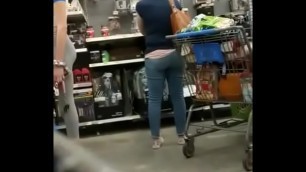Slim teen in tight gray leggings