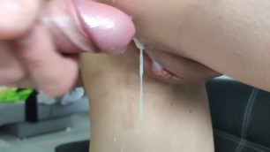 Lots of Sperm. Blow Job. Close up Porn
